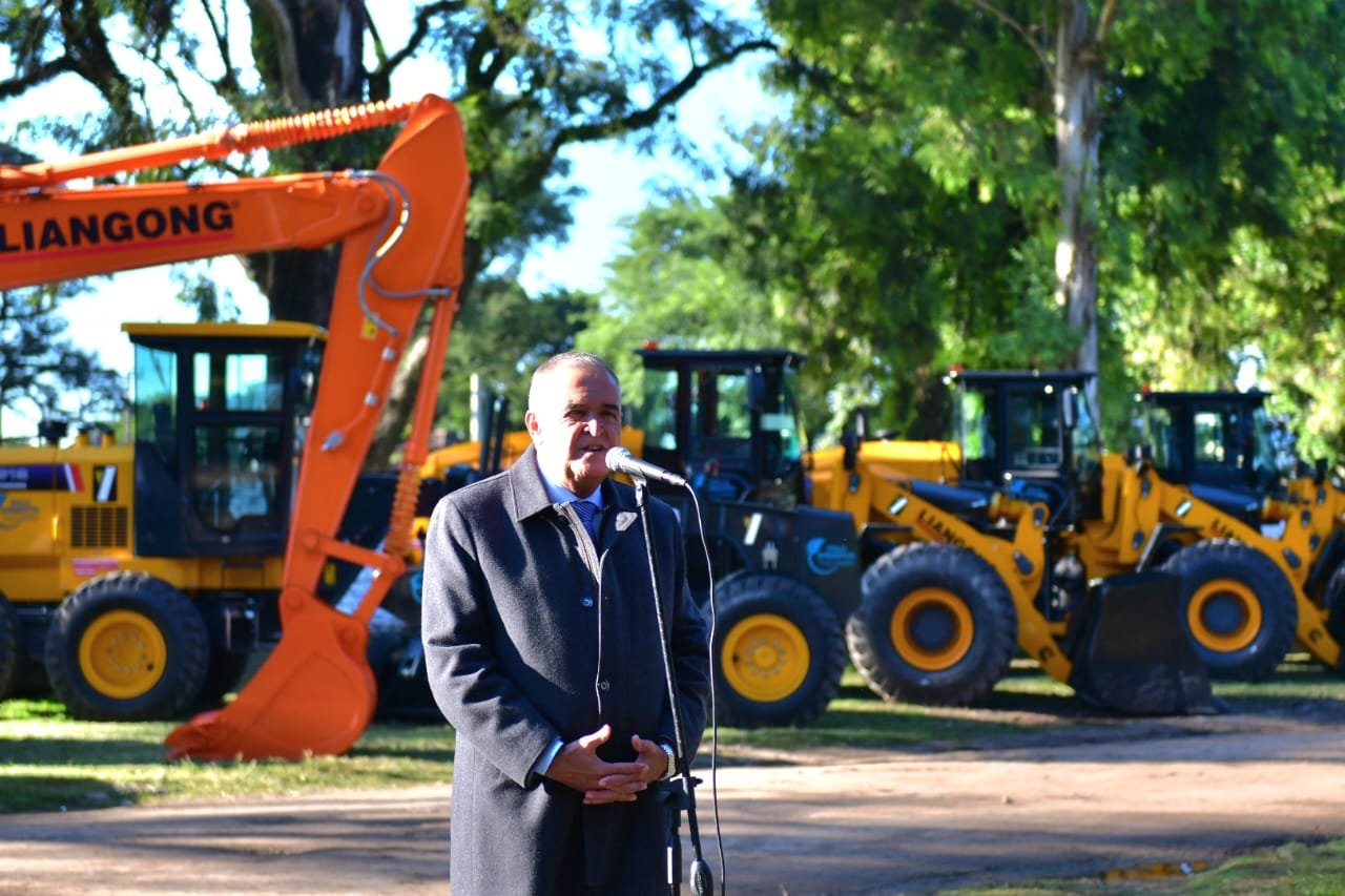 El Consorcio Metropolitano presentó las nuevas maquinarias adquiridas